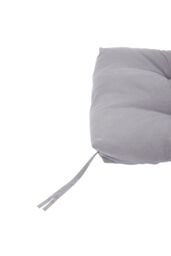 Living and Home 130x50cm Garden Patio Bench Cushion 2/3 Seater Seat Pad in Light Grey - Size: 130x50 cm - thumbnail 5