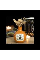 KDMD Toadbreath Potion Bottle Ceramic Taper Candle & Vase in Orange - thumbnail 2
