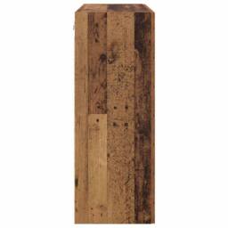 Berkfield Home Hanging Wall Cabinet Brown 69.5 x 34 x 90 cm Engineered wood - thumbnail 7
