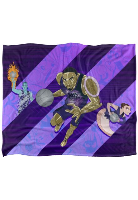 Warner Brothers Space Jam 2 Silky Touch Super Soft Throw Blanket 152x127cm in White - Size: 152x127 cm - image 1