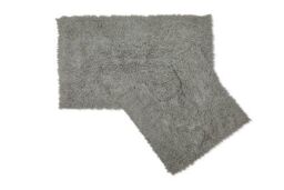 New Edge Blinds Tumble Twist Collection Pure Cotton 2pc Bath set in Grey - Size: 50 cm x 80 cm - thumbnail 2
