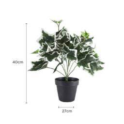 Voltico Artificial Ivy Plant Hanging Vine Greenery Garland Home Decor in Green - thumbnail 2
