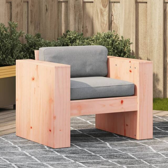 Berkfield Home Garden Sofa 79x60x62 cm Solid Wood Douglas in Light Tan - Size: 79 x 60 x 62 cm - image 1