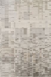 Desire Rugs Mayfair Living Room Area Rug Metallic Sheen Modern Matrix Design in Stone - Size: 200 cm x 290 cm - thumbnail 2