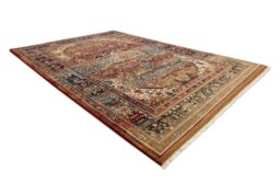 RugsX Wool Keshan Rug in Beige - Size: 80 cm x 145 cm - thumbnail 3