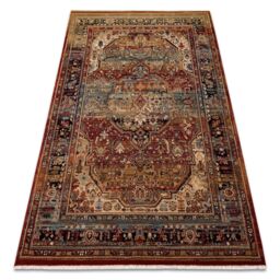 RugsX Wool Keshan Rug in Beige - Size: 80 cm x 145 cm - thumbnail 1