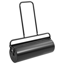 Berkfield Home Garden Lawn Roller with Handle Black 63 L Iron & Steel - thumbnail 1
