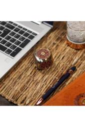 KDMD Feng Shui Prosperity Cube-Red & Brass Flat Fortune Symbol in Red - thumbnail 5