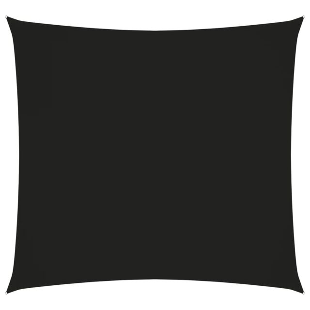 Berkfield Home Sunshade Sail Oxford Fabric Square 3.6x3.6 m Black - image 1