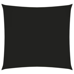 Berkfield Home Sunshade Sail Oxford Fabric Square 3.6x3.6 m Black - thumbnail 1
