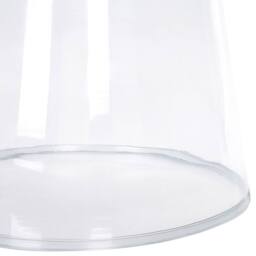 Wyld and Coco Transparent Glass Side Table 39 cm - Tinted Lacquered Finish in Clear - thumbnail 5