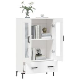Berkfield Home Highboard White 69.5x31x115 cm Engineered Wood - thumbnail 4