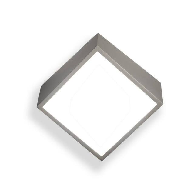 Netlighting Mini Flush Wall Light Square 2x5W G9 LED (not incl.) Silver IP44 - image 1