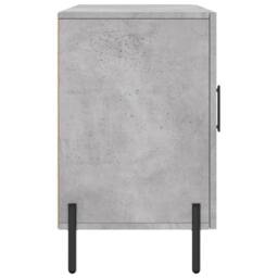Berkfield Home Sideboard Concrete Grey 100x36x60 cm Engineered Wood - Size: 100 x 36 x 60 cm - thumbnail 7