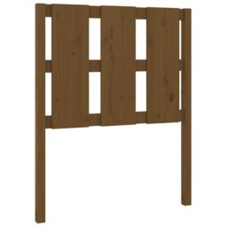 Berkfield Home Bed Headboard Honey Brown 80.5x4x100 cm Solid Wood Pine - thumbnail 2