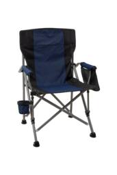 Garden Sanctuary Outdoor Portable Folding Camping Chair in Blue - thumbnail 4