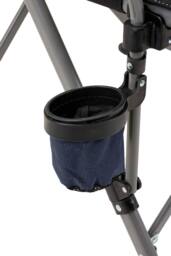 Garden Sanctuary Outdoor Portable Folding Camping Chair in Blue - thumbnail 9