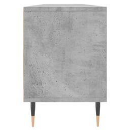 Berkfield Home TV Cabinet Concrete Grey 150x30x44.5 cm Engineered Wood - thumbnail 7