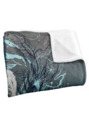 The Witcher Ciri Airbrush Silky Touch Super Soft Throw Blanket 152 X 127 cm in White - thumbnail 3