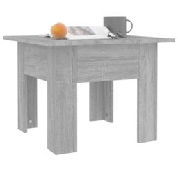 Berkfield Home Coffee Table Grey Sonoma 55x55x42 cm Engineered Wood - Size: 55 x 55 x 42 cm - thumbnail 4