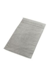 CHRISTY 'Serene' Soft Tone 100% Combed Cotton Bath Mat in Light Grey - thumbnail 2