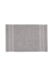 CHRISTY 'Serene' Soft Tone 100% Combed Cotton Bath Mat in Light Grey - thumbnail 1