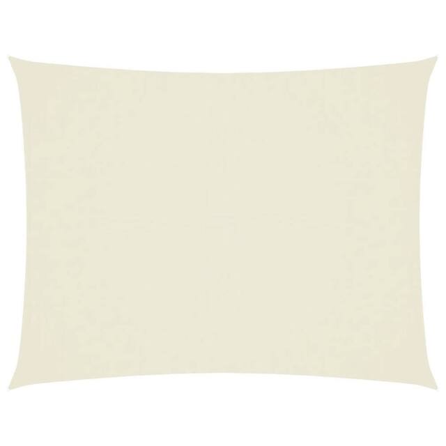 Berkfield Home Sunshade Sail Oxford Fabric Rectangular 2x3 m Cream in Beige - image 1
