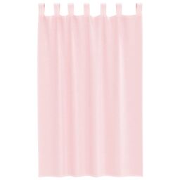 Berkfield Home Voile Curtains with Loops 2 pcs Light Pink 140x175 cm - thumbnail 4