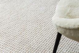 RugsX Casablanca Loop Rug in White - Size: 100 cm diameter - thumbnail 5
