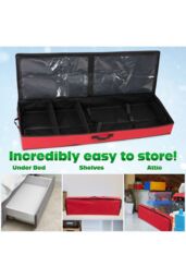 Deco Express Christmas Tree Storage Bag 100×35x10cm in Red - Size: 35x10 cm - thumbnail 5