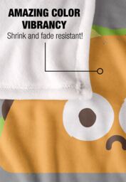 David Olenick Taco Eclipse of The Heart Silky Touch Super Soft Throw Blanket 152 X 127 cm in White - thumbnail 4