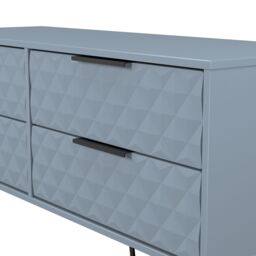 Ready Assembled 2 U Islay 4 Drawer Bed Box (Ready Assembled) in Light Blue - thumbnail 5
