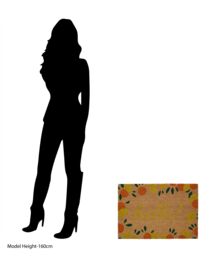 Orsina La Dolce Frutta Doormat in Brown - Size: 100 cm diameter - thumbnail 6
