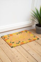 Orsina La Dolce Frutta Doormat in Brown - Size: 100 cm diameter - thumbnail 3