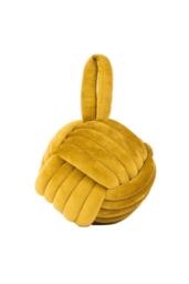 Knot Entwined Velvet Novelty Door Stop