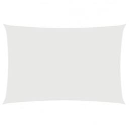 Berkfield Home Sunshade Sail Oxford Fabric Rectangular 2x4 m White
