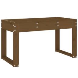 Berkfield Home Garden Bench Honey Brown 80x38x45 cm Solid Wood Pine - Size: 80 x 38 x 45 cm - thumbnail 5
