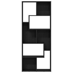 Berkfield Home Classic Bookcase Black Oak 67x24x161 cm Engineered Wood - Size: 67 x 24 x 161 cm - thumbnail 6