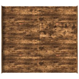 Berkfield Home Storage Bed Frame with Drawer with Headboard with Storage Smoked oak 200 x 200 cm in Brown - thumbnail 8