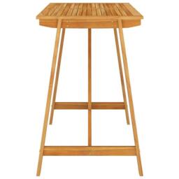 Berkfield Home 5 Piece Garden Bar Set Brown - thumbnail 5