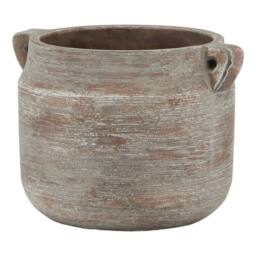 Lemon Pavilion Furniture and Decor Siena Hydria Pot - Ceramic - L18 x W21 x H15 cm - Brown - thumbnail 1