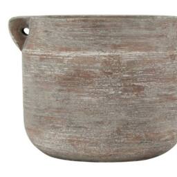Lemon Pavilion Furniture and Decor Siena Hydria Pot - Ceramic - L18 x W21 x H15 cm - Brown - thumbnail 3
