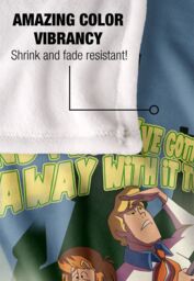 Warner Brothers Scooby Doo Officially Licensed Silky Touch Super Soft Throw Blanket 152 x 127 cm in White - thumbnail 4
