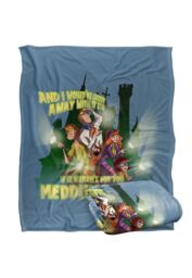 Warner Brothers Scooby Doo Officially Licensed Silky Touch Super Soft Throw Blanket 152 x 127 cm in White - thumbnail 2
