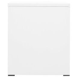Berkfield Home Filing Cabinet White 46x62x72.5 cm Steel - thumbnail 4