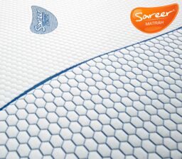 Sareer Furniture Limited Cool Blue Memory Foam Mattress in White - Size: Small Double - thumbnail 3