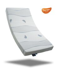 Sareer Furniture Limited Cool Blue Memory Foam Mattress in White - Size: Small Double - thumbnail 2