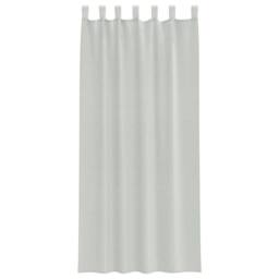 Berkfield Home Voile Curtains with Loops 2 pcs Light Grey 140x245 cm - thumbnail 4