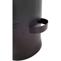EONLION Tall Steel Bucket Bucket with Shovel in Black - Size: 500mm - thumbnail 5