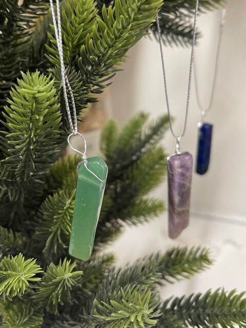 SVNX Crystal Christmas Tree Hanging Ornaments - 20pcs - image 1